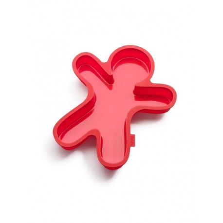 MOLDE SILICONE GINGERMAN LEKUE