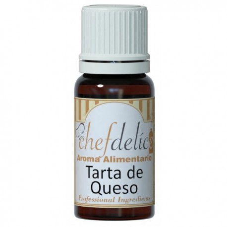 AROMA CONCENTRADO DE TORTA DE QUEIJO 10ML CHEF DELICE