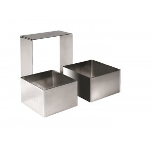 ARO EMPLATAR CUADRADO INOX - 1