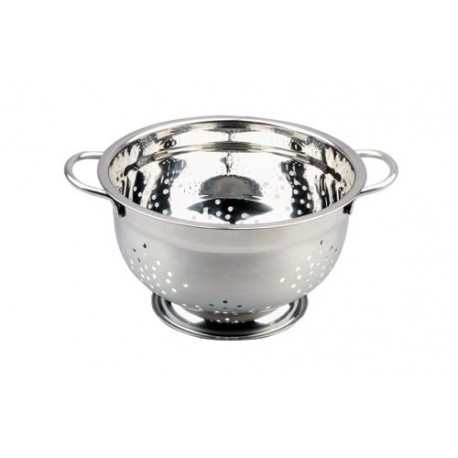 ESCORREDOR DE AÇO INOX PRISMA 24 CMS.