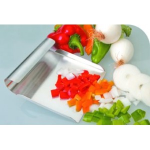 PALETA RECOLHE VERDURAS INOX 24X15 CMS - 4