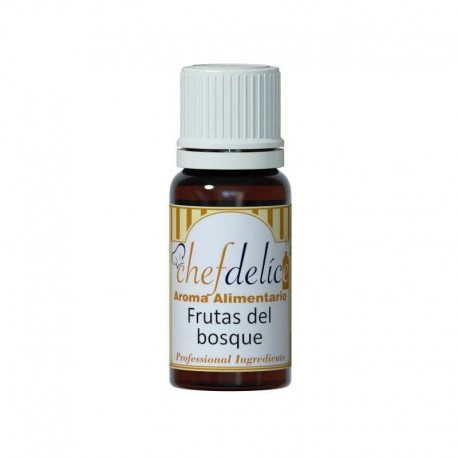 AROMA CONCENTRADO DE FRUTAS DEL BOSQUE 10ML CHEF DELICE