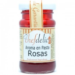 AROMA DE ROSAS EM PASTA 50GR CHEF DELICE