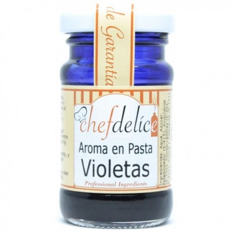 AROMA DE VIOLETAS EN PASTA 50GR CHEF DELICE