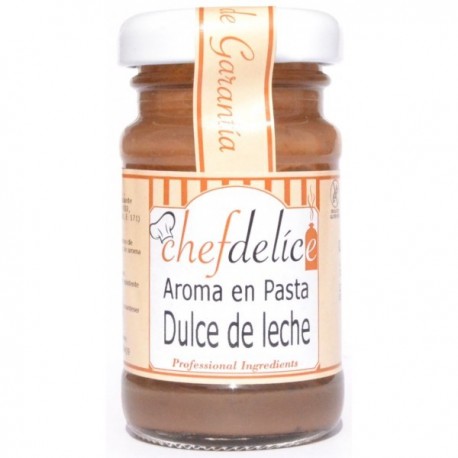 AROMA DE DOCE DE LEITE EM PASTA 50GR CHEF DELICE