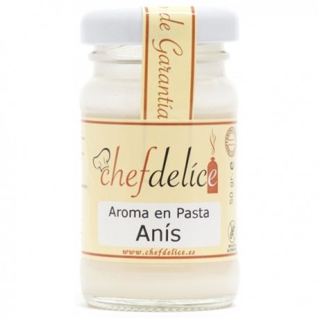 AROMA DE ANIS EM PASTA 50GR CHEF DELICE