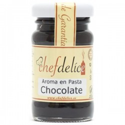 AROMA DE CHOCOLATE EM PASTA 50GR CHEF DELICE