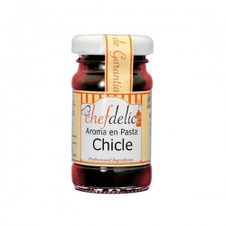 Aroma de chiclete em pasta 50gr Chef Delice