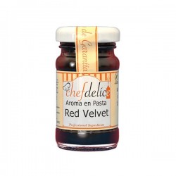 Aroma de red velvet em pasta 50gr Chef Delice