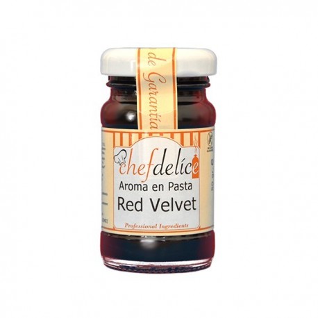 Aroma de red velvet em pasta 50gr Chef Delice