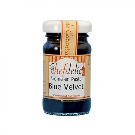 Aroma de blue velvet em pasta 50gr Chef Delice