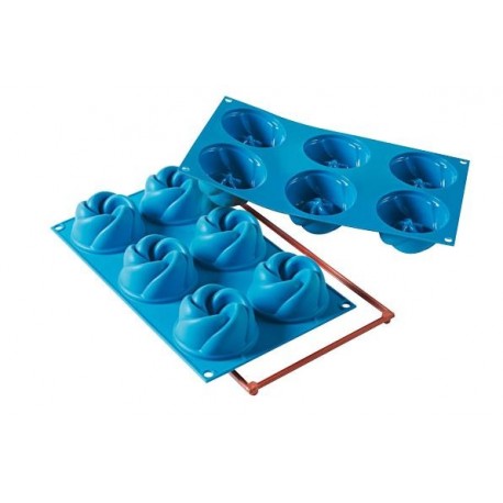 MOLDE SILICONE VERTIGO 6 CAVIDADES