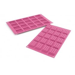 MOLDE SILICONE MINI WAFFLES 20 CAVIDADES