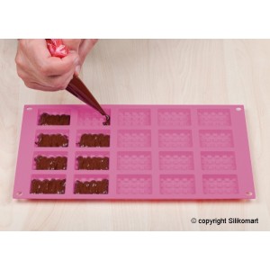 MOLDE SILICONE MINI WAFFLES 20 CAVIDADES - 2