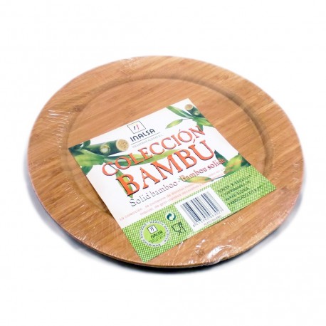 BASE DE BAMBU 30CM