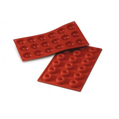 MOLDE SILICONE CLÁSSICO SAVARIN 18 CAVIDADES SF010