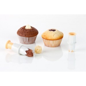 CONJUNTO 2 DESCORAZONADORES DE BOLINHOS E MUFFINS - 2