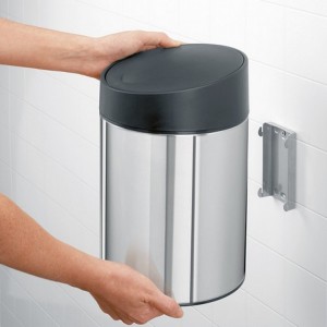 BALDE COM TAMPA OSCILANTE 5L BRABANTIA - 2