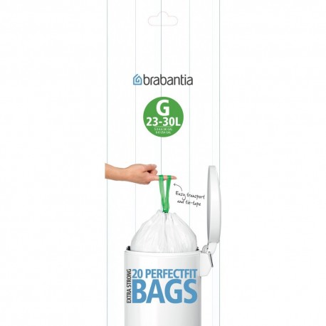 BOLSAS DE BASURA 23-30L BRABANTIA