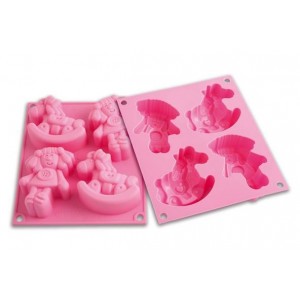 MOLDE SILICONE HAPPY DOLLY - 1