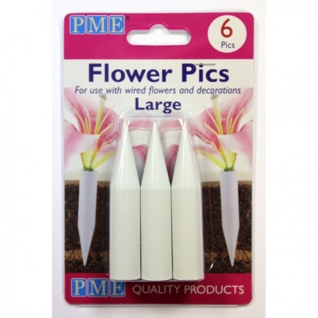 SET 6 PINCHOS PARA FLORES PME