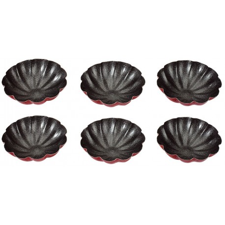 SET 6 MOLDES FLOR RIOJA