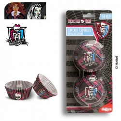 SET 50 CÁPSULAS CUPCAKES MONSTER HIGH