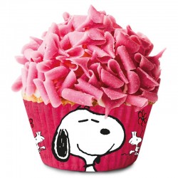 CONJUNTO 50 CAPSULAS CUPCAKES SNOOPY