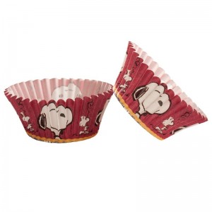 SET 50 CÁPSULAS CUPCAKES SNOOPY