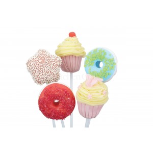 Conjunto de 3 moldes para cake pops - 2