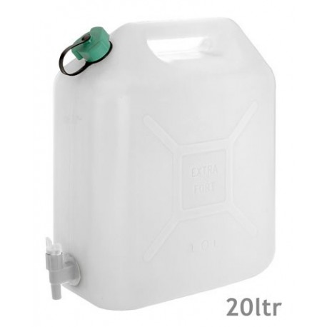 BIDÓN DE AGUA CON GRIFO 20L