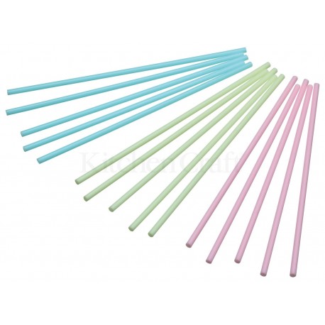 SET 60 PALETES PARA CAKE POPS CORES