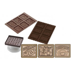 KIT BOLACHAS COM CHOCOLATE GNAM GNAM - 1