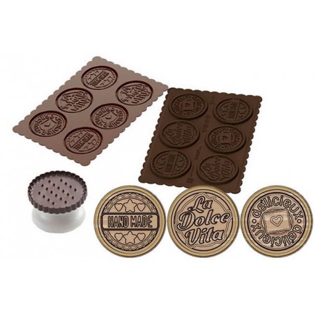 KIT BOLACHAS COM CHOCOLATE DOLCE VITA