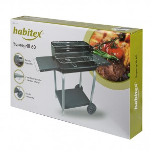 BARBACOA DE CARBÓN SUPERGRILL 60 HABITEX