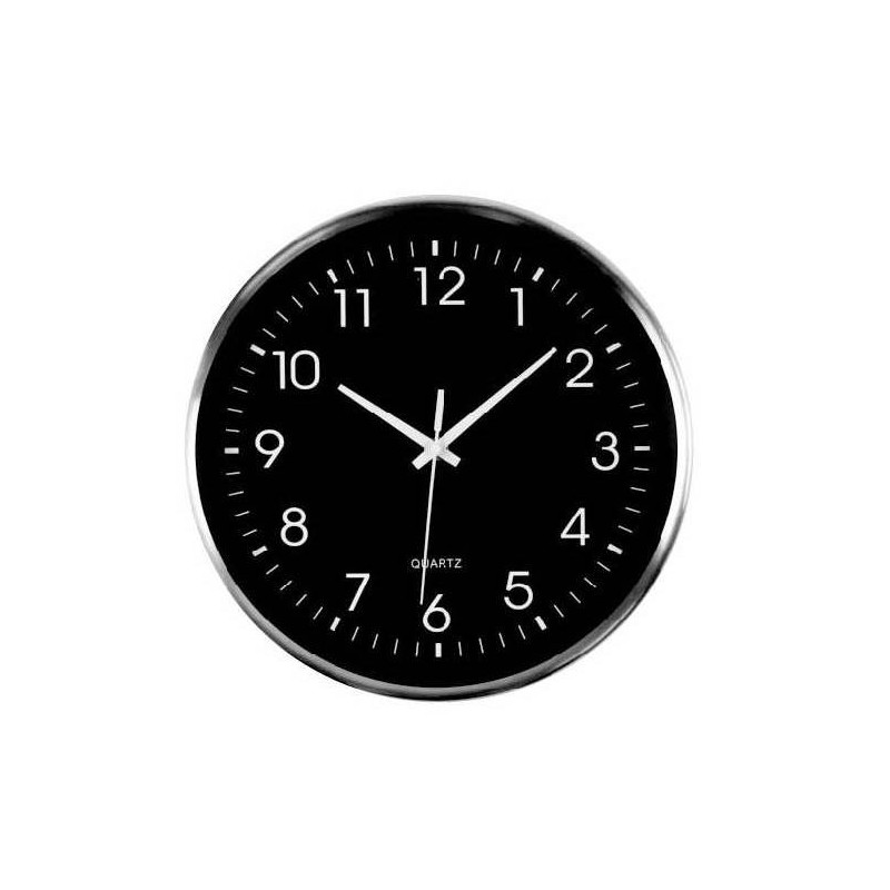 Las mejores ofertas en Reloj de pared estándar digital Negro Relojes de  pared