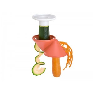 CORTADOR DE VERDURAS DOBLE CON PROTECTOR 