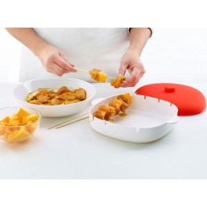 SET 4 PINCHOS EN MICROONDAS LEKUE