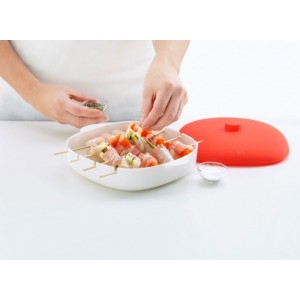 SET 4 PINCHOS EN MICROONDAS LEKUE