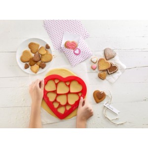 COOKIE PUZZLE CORAZÓN LEKUE 