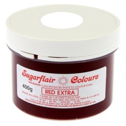 CORANTE EM GEL EXTRA VERMELHO 400GR