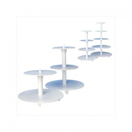 SOPORTE PLASTICO 2 PISOS WILTON 