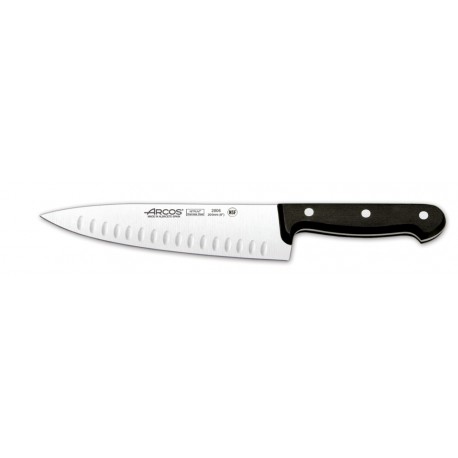 CUCHILLO COCINERO ALVEOLOS  200 MM 