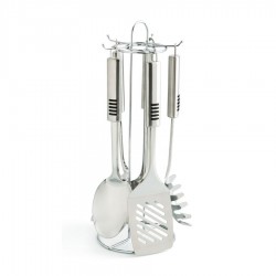 CONJUNTO 5 GADGETS COM SUPORTE INOX BRASSIA