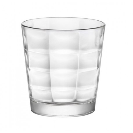 6 VASOS AGUA CUBE 24 CL 