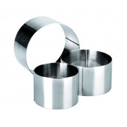 ARO EMPLATAR AÇO INOX 12x6 CM