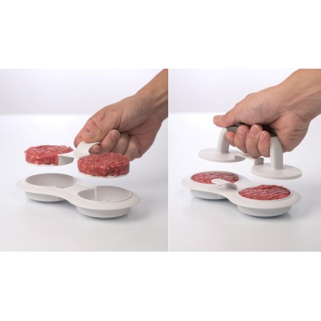 MOLDE DOBLE MINI HAMBURGUESAS 