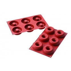 MOLDE DE SILICONE DONUTS SILIKOMART