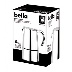 CAFETERA BELLA BRA 6 TAZAS 