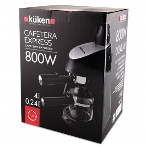 CAFETERA EXPRESS 800W KUKEN 